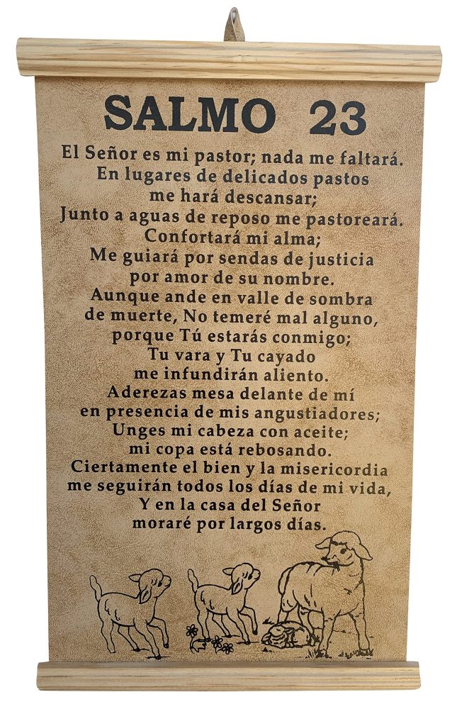 salmo 23 el senor es mi pastor